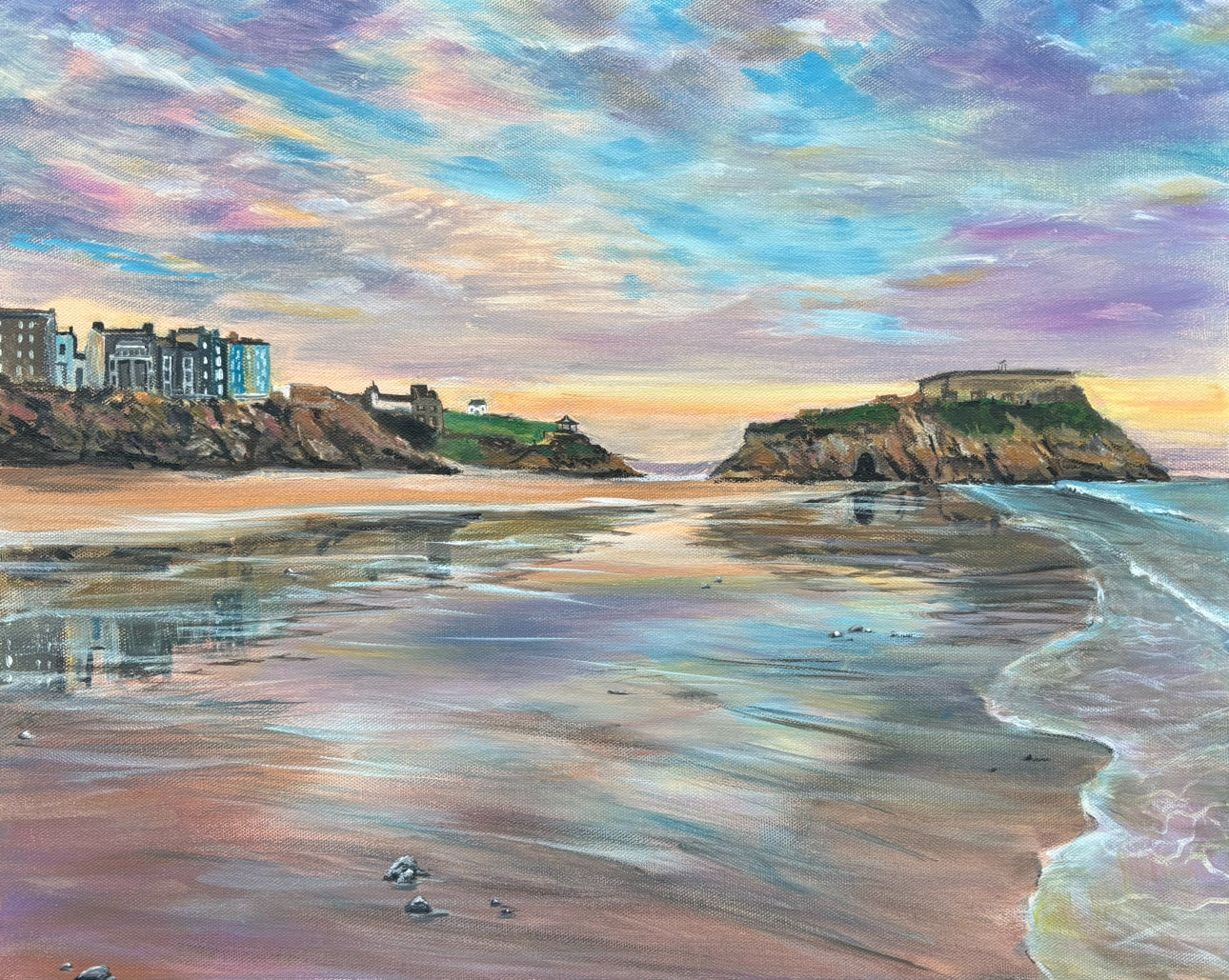 Serene St Catherine's Sunset