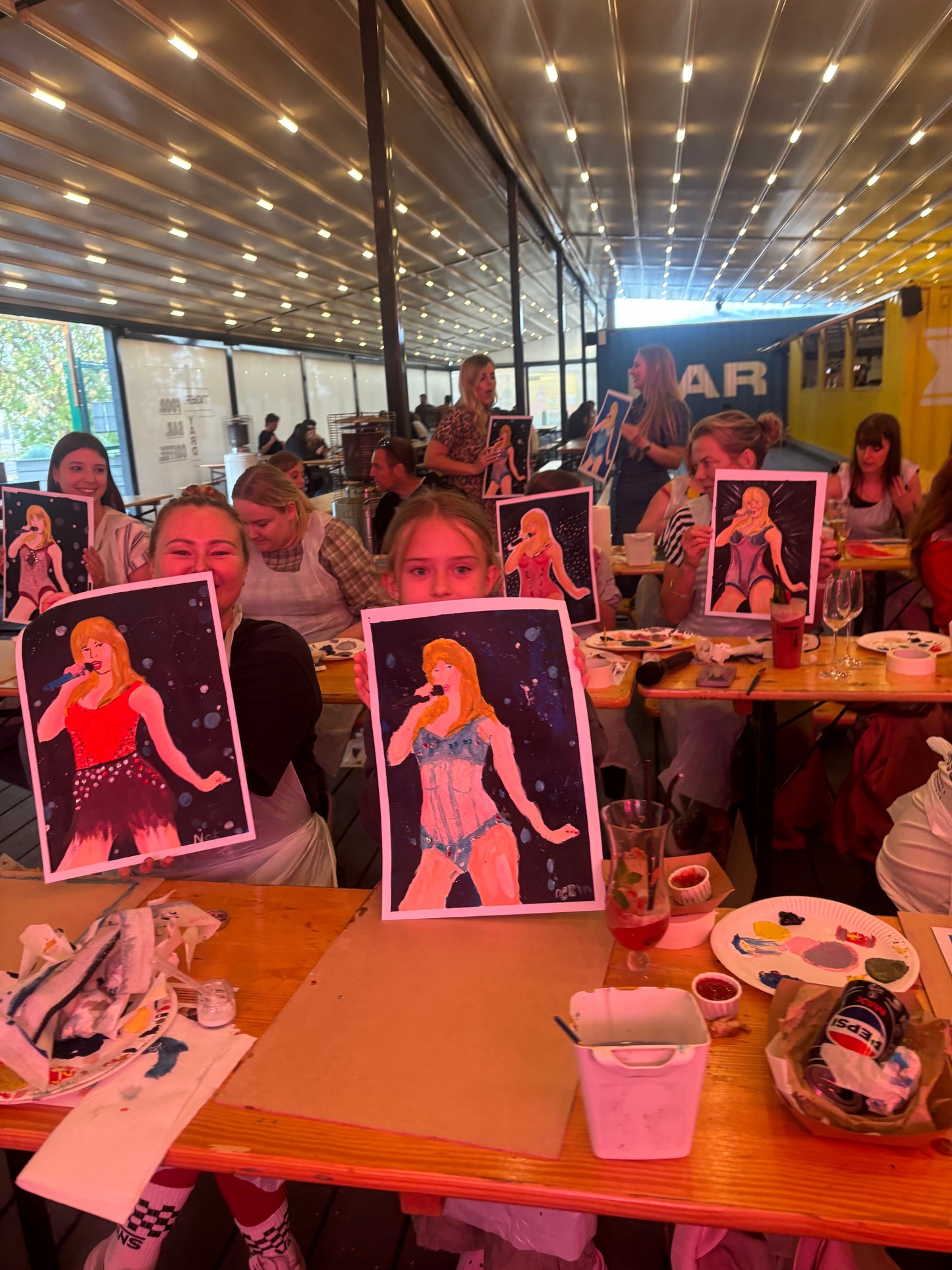 Taylor Swift-  Family Paint Along, Roath Church House, Cardiff, 1st August 10.30am-12.30pm
