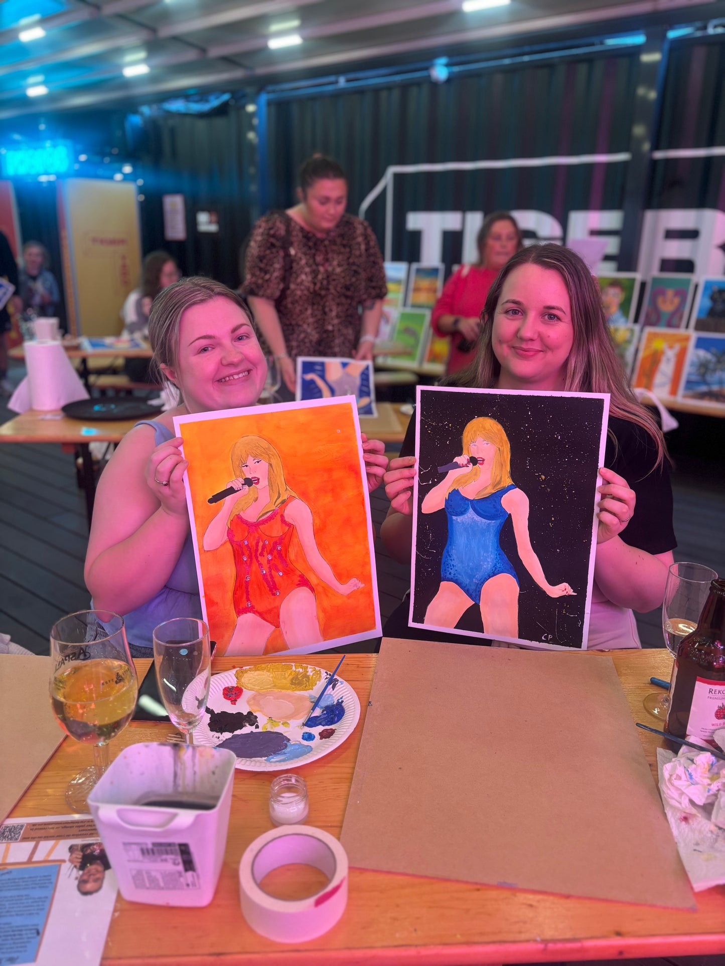 Taylor Swift-  Family Paint Along, Roath Church House, Cardiff, 1st August 10.30am-12.30pm