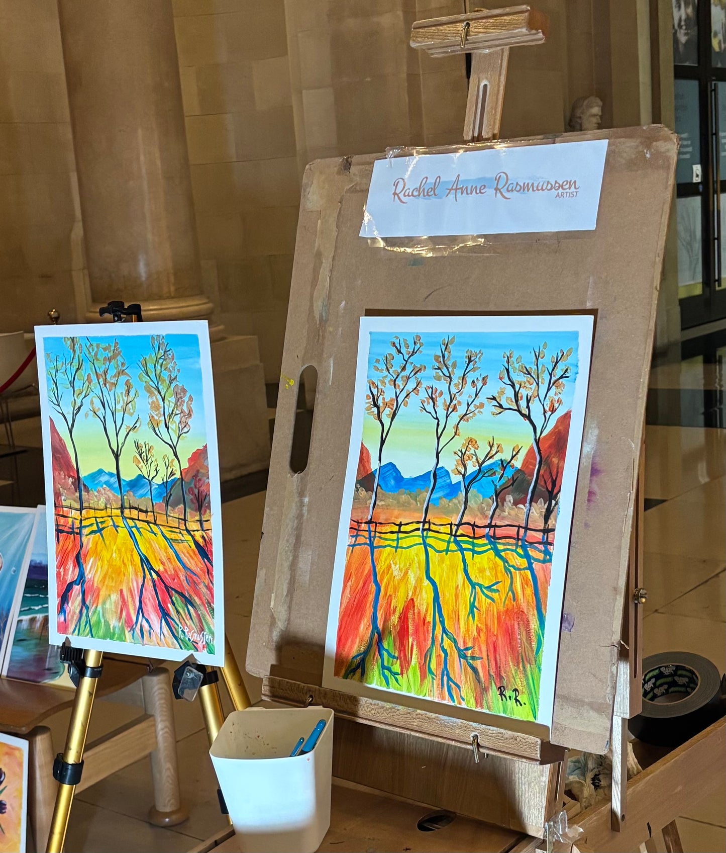 “Autumn colour's”, Adult Paint Along, Plough, Cardiff- 18th June, 6.45pm (Copy)
