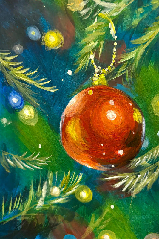 Christmas Bauble, Adult Paint Along, Plough, Cardiff- 17th December, 6.45pm