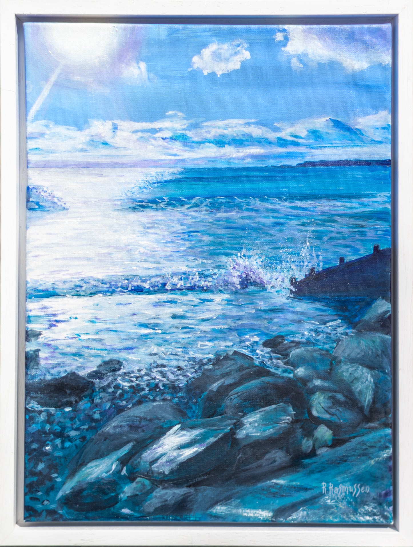 Amroth Sundown - Original Painting