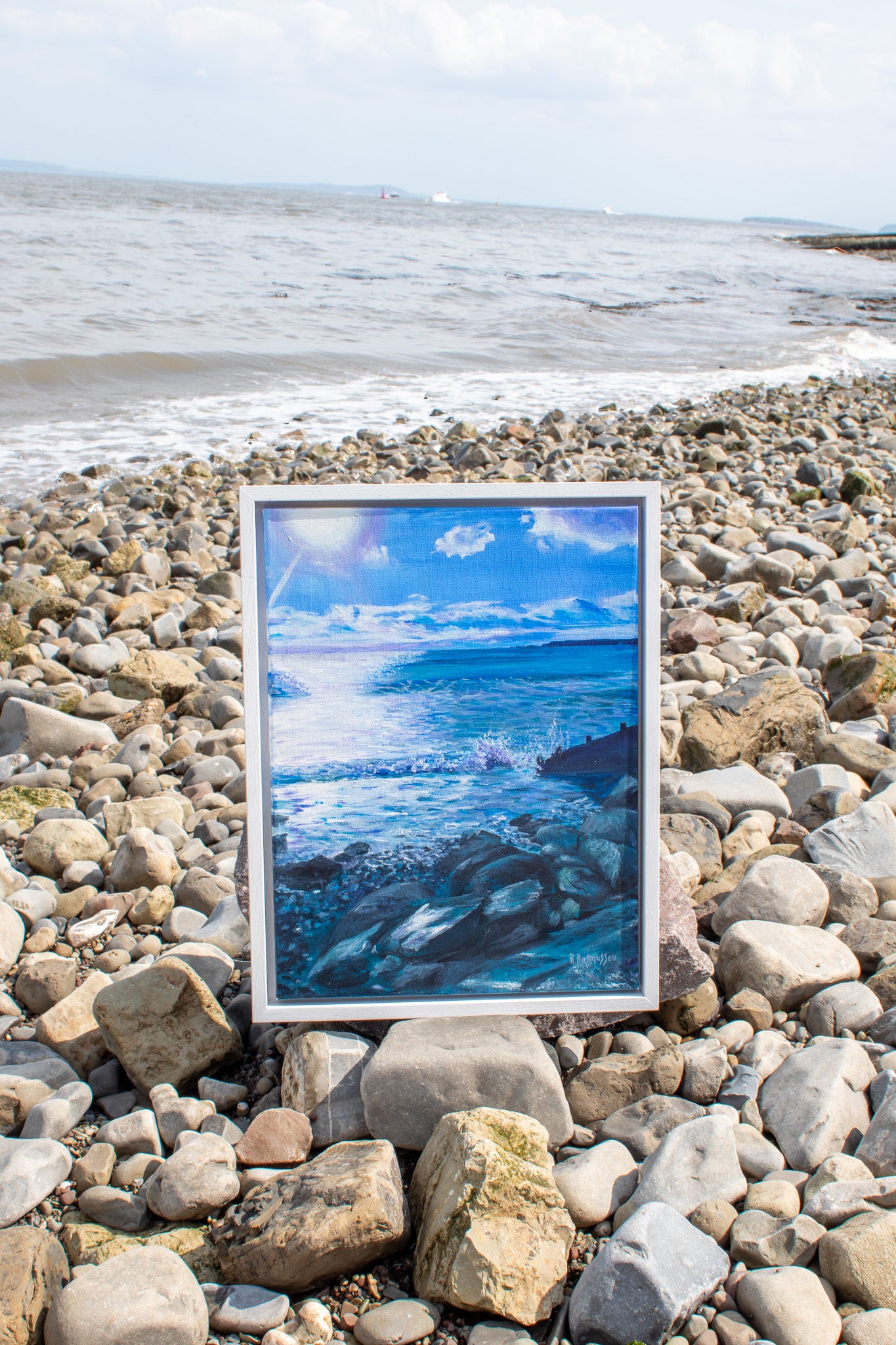 Amroth Sundown - Original Painting