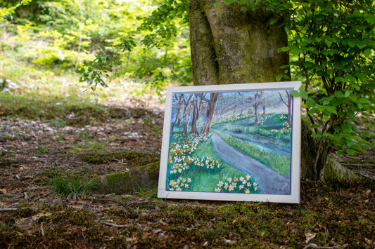 Cennin Aur, Bute Park- Original Painting