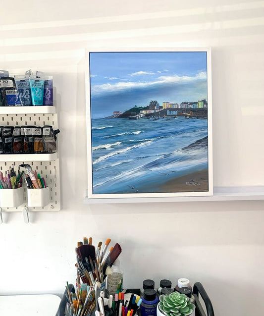 Dusky Tenby Tides - Original Painting