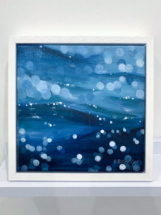 Little Bokeh Waves - Original Painting