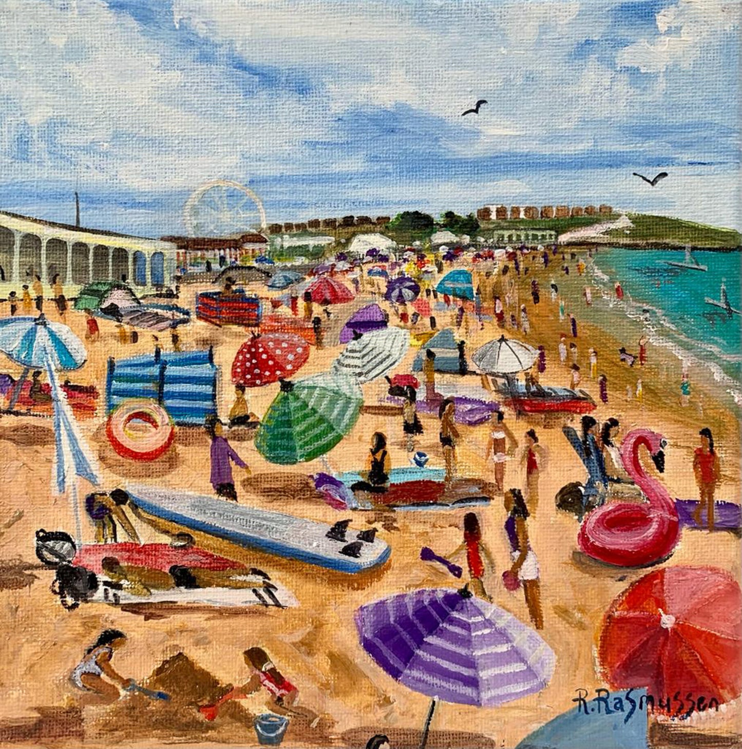 Little Busy Barry Island - Original Painting