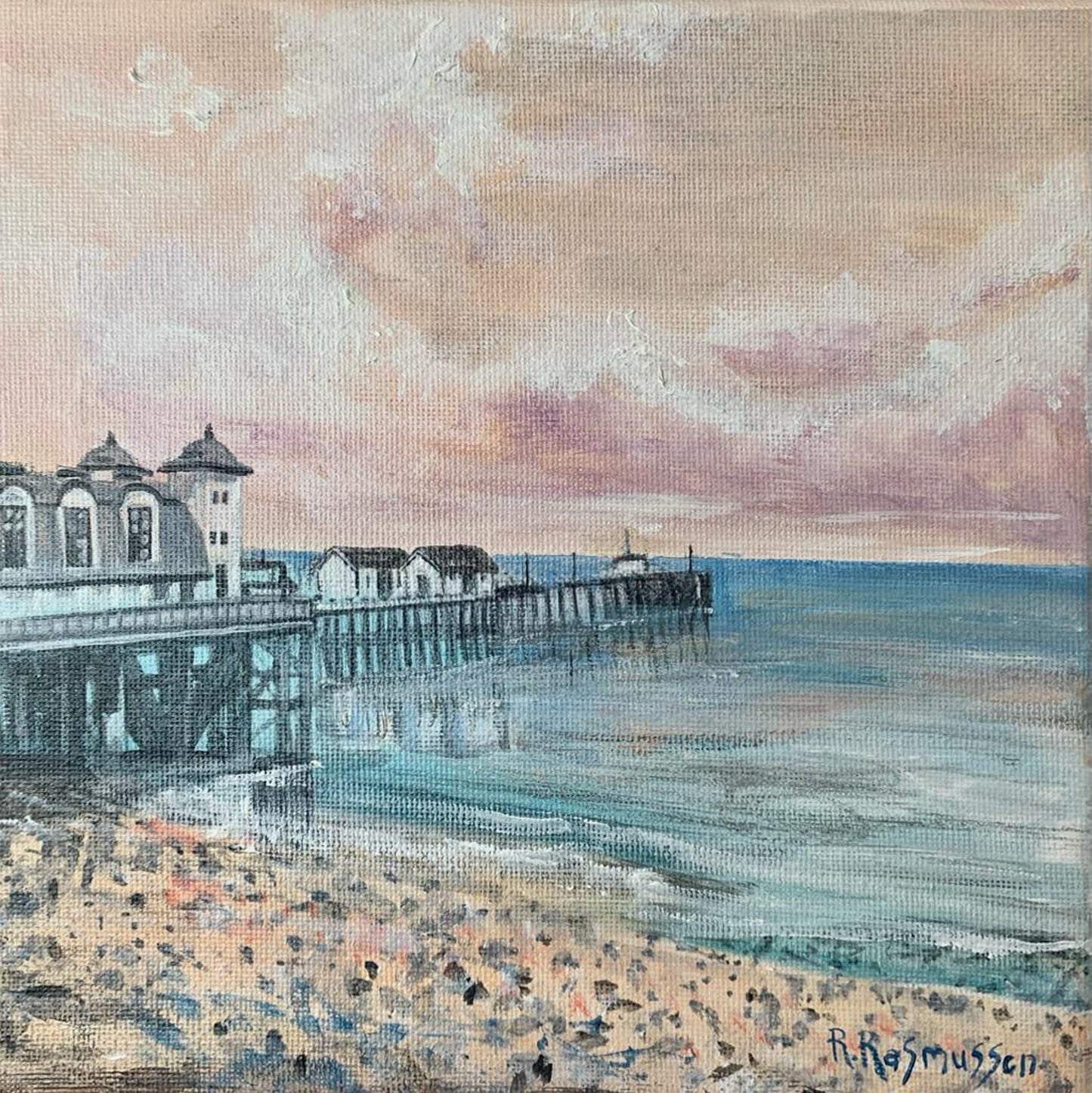 Little Pink Penarth - Original Painting