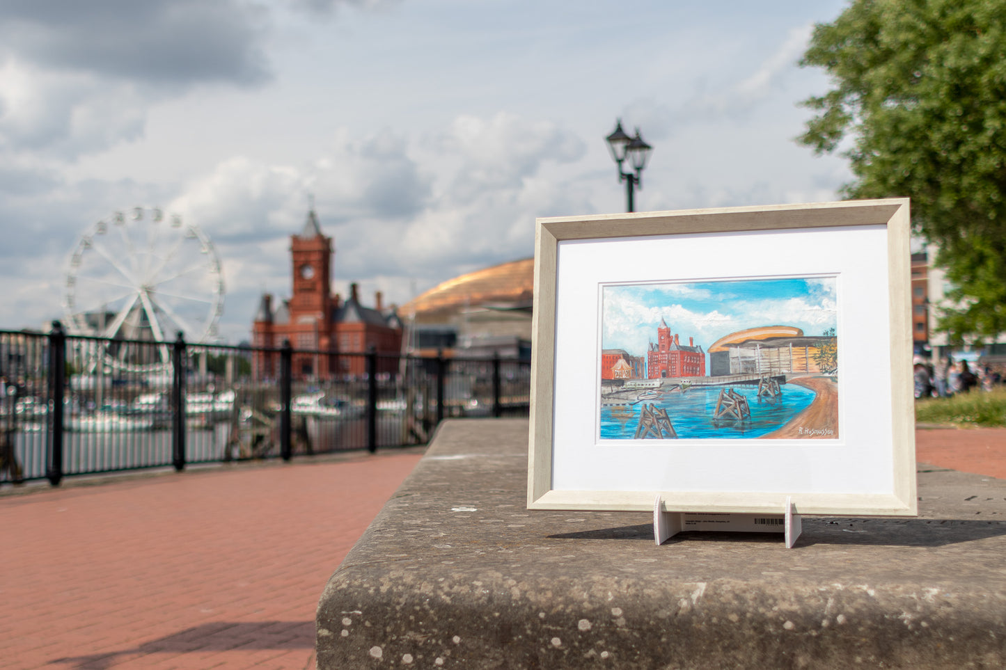 Morning Cardiff Bay! - Original Painting