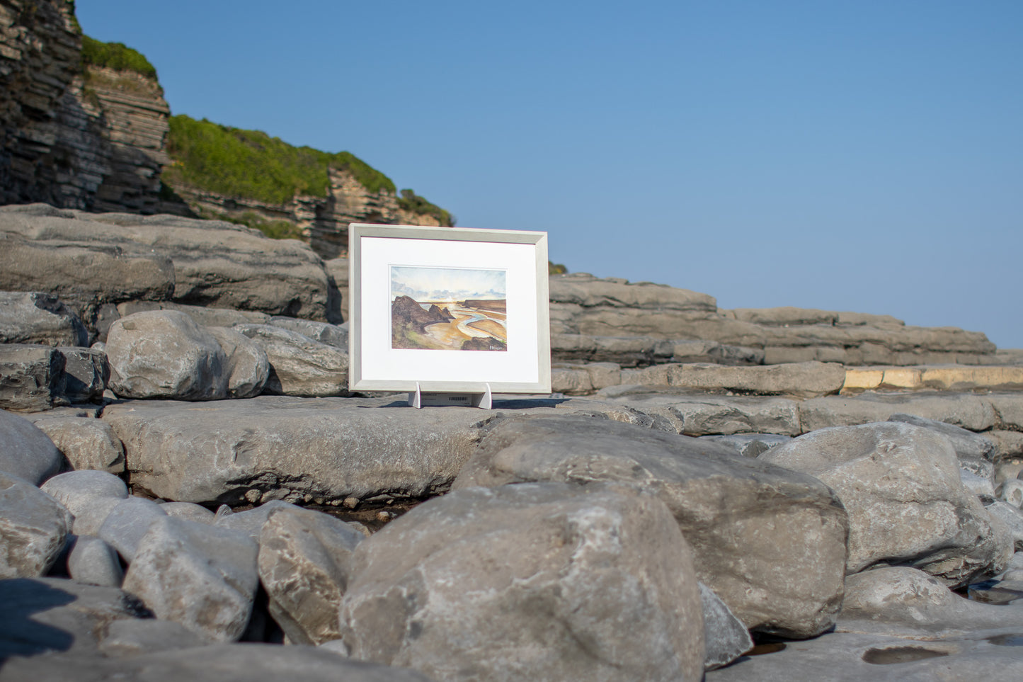 Three Cliffs Bay - Original Painting