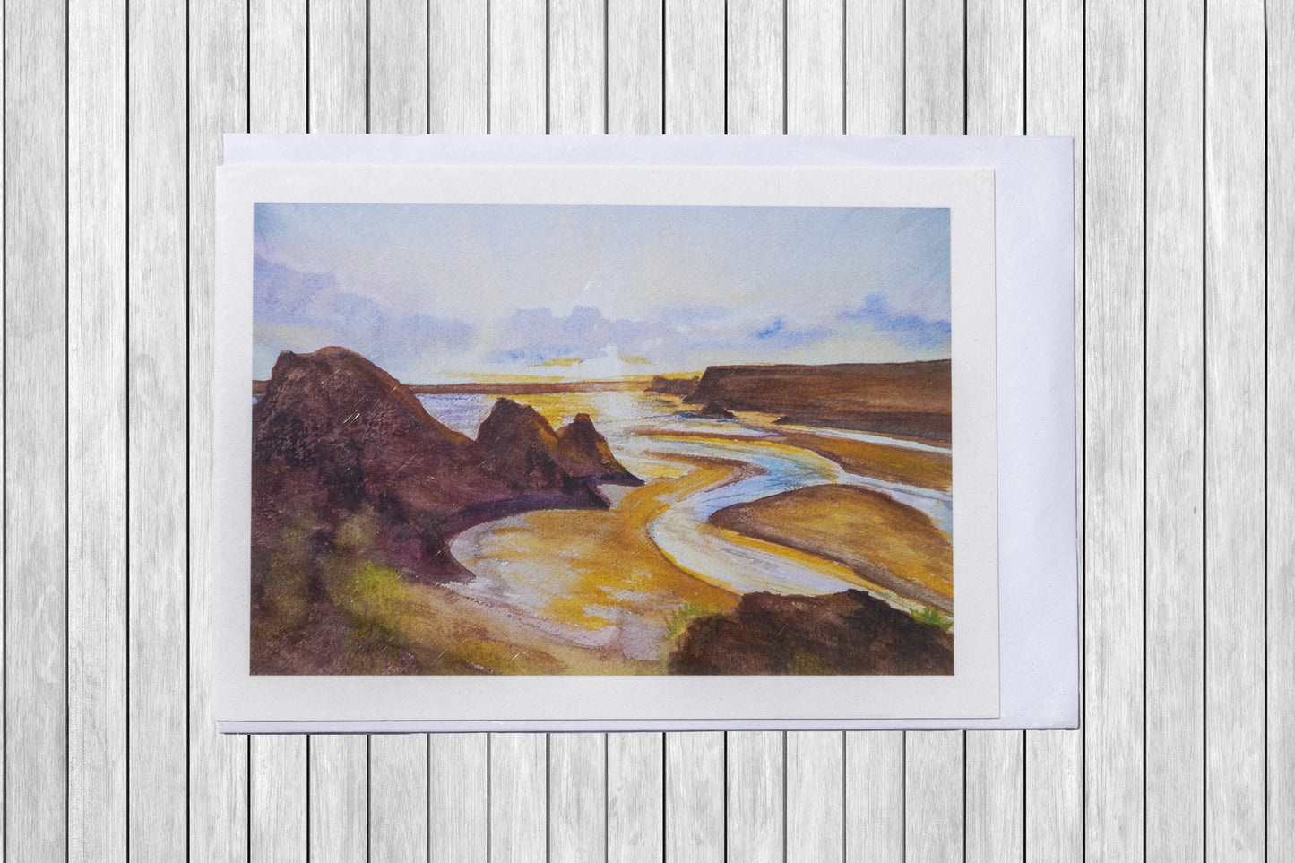 Three Cliffs Bay