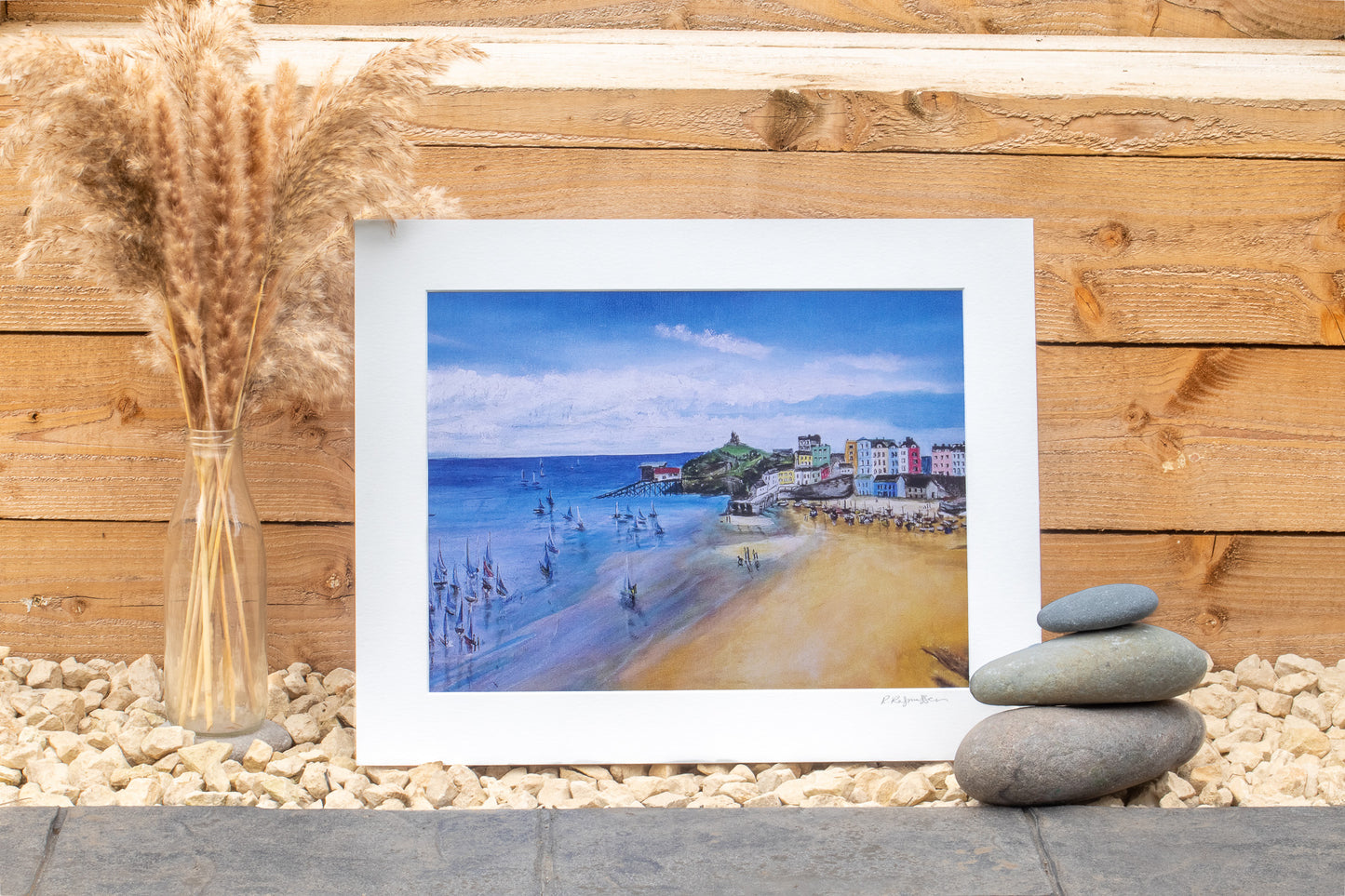 Tenby Harbour, Sailing Boats