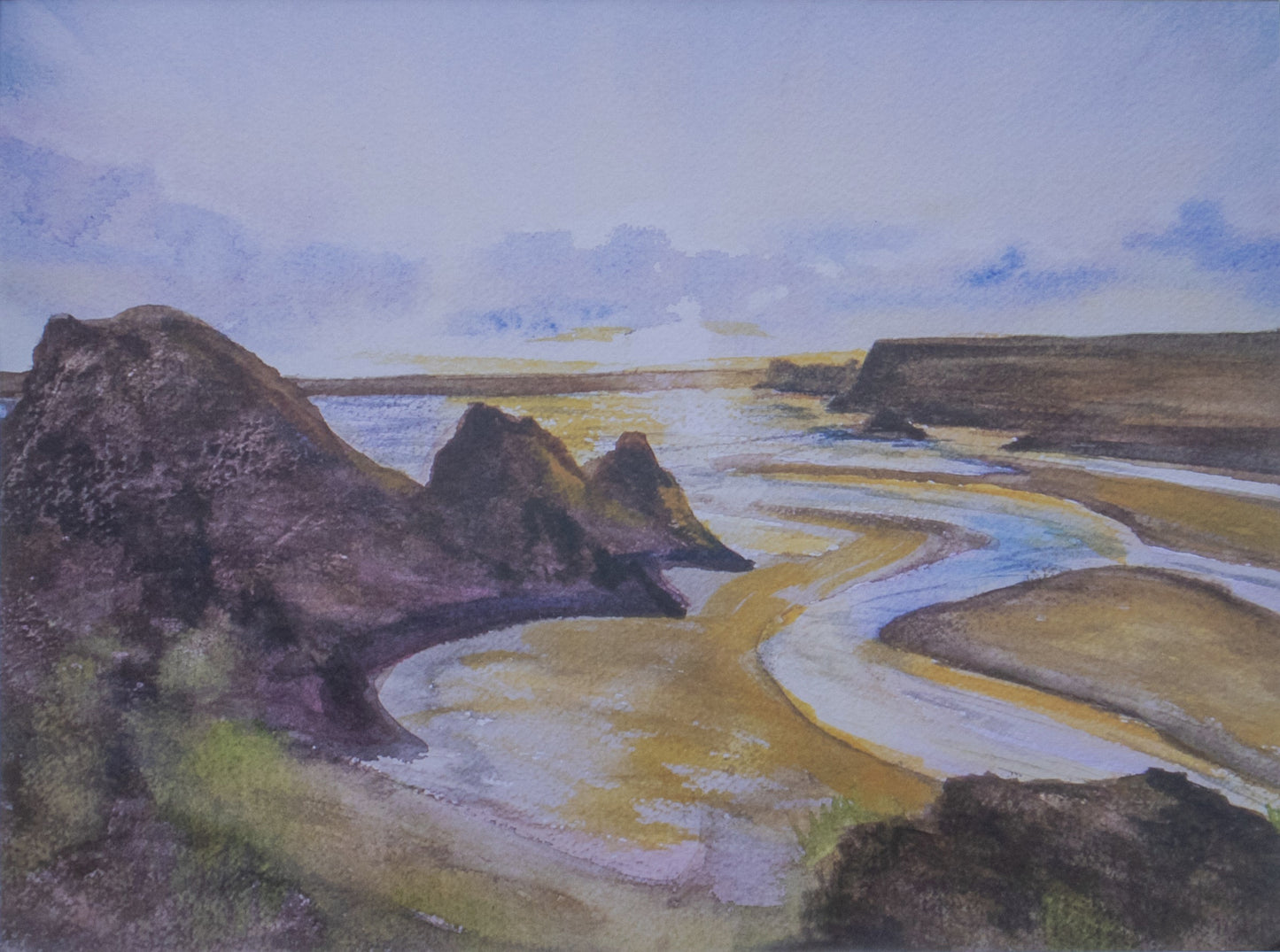 Three Cliffs Bay