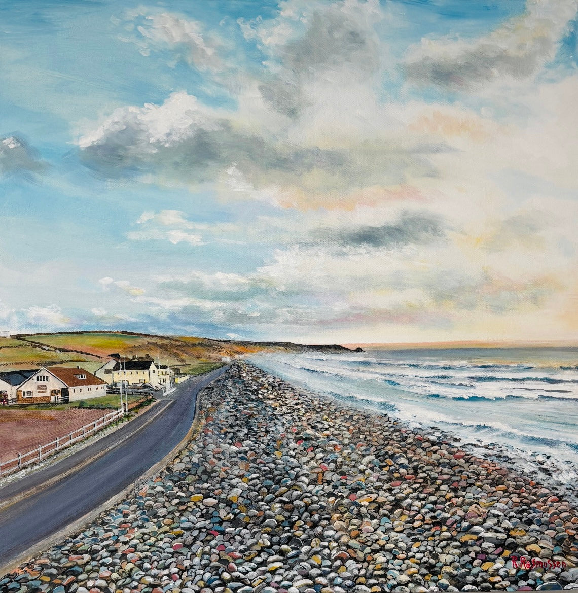 Newgale Morning Pebbles