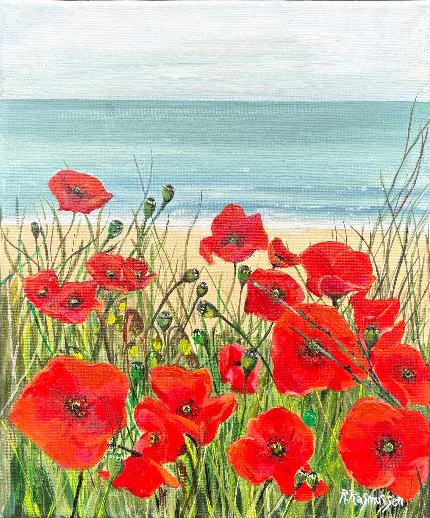 Sea Breeze Poppies