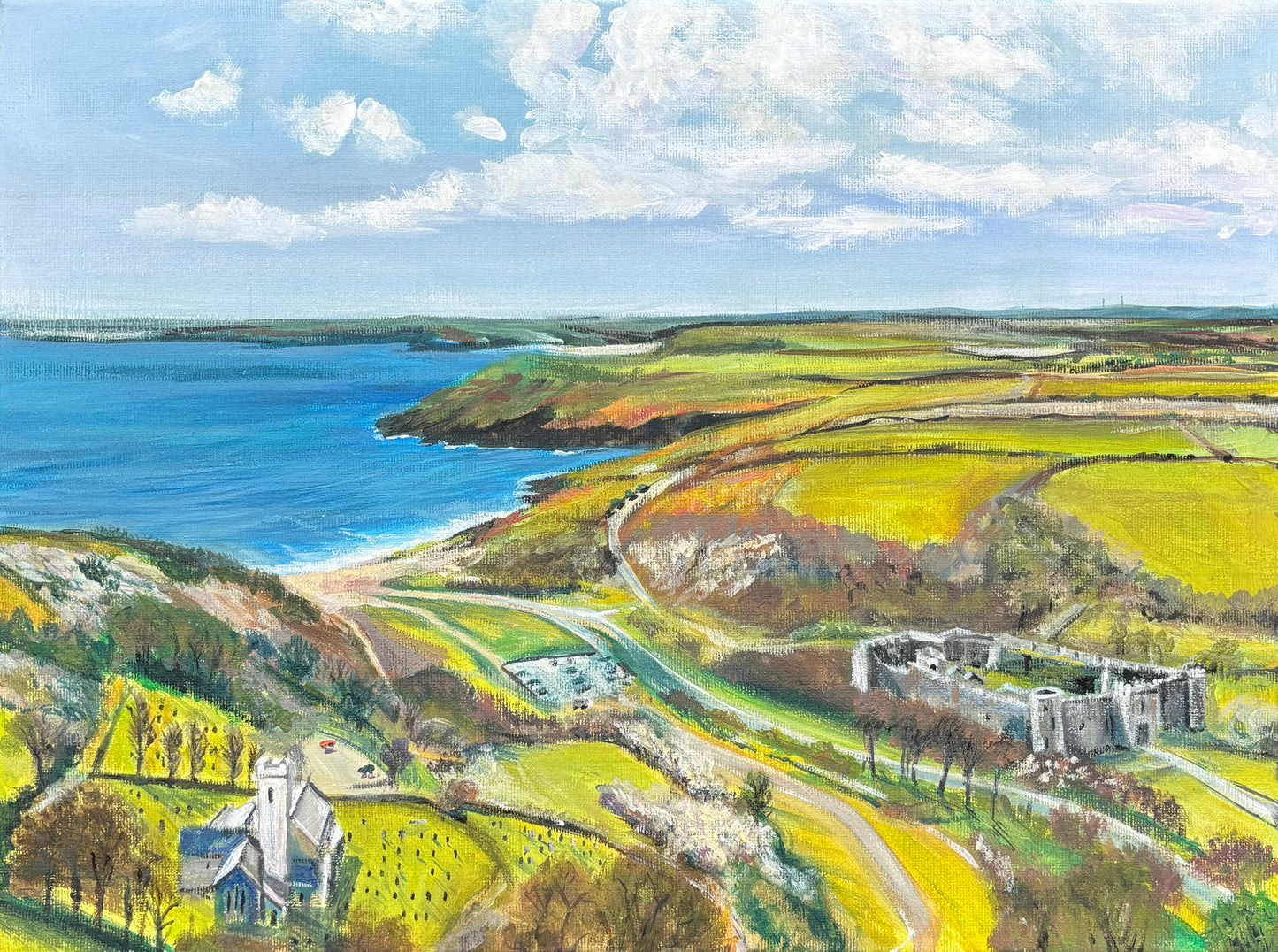 Manorbier Coastline