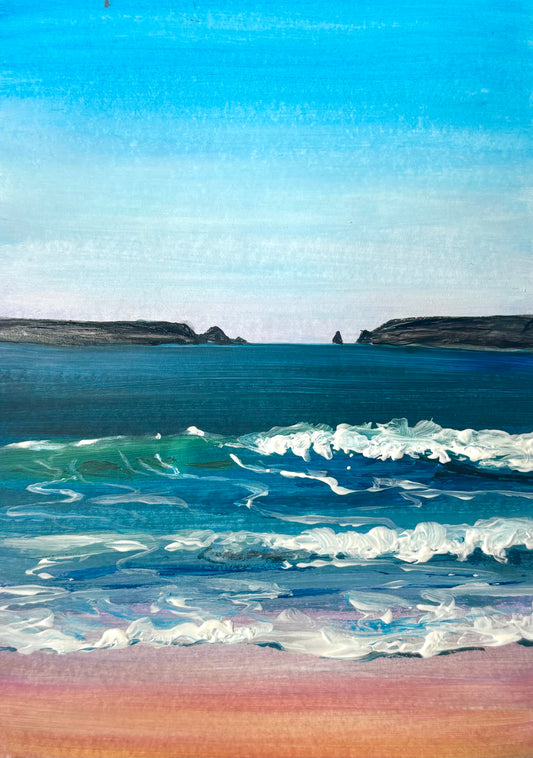 “Summers Coming!”, Adult Paint Along, Plough, Cardiff- 15th January, 6.45pm (Copy)