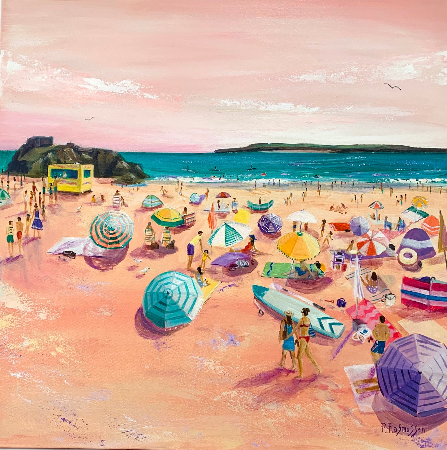 Busy Castle Beach