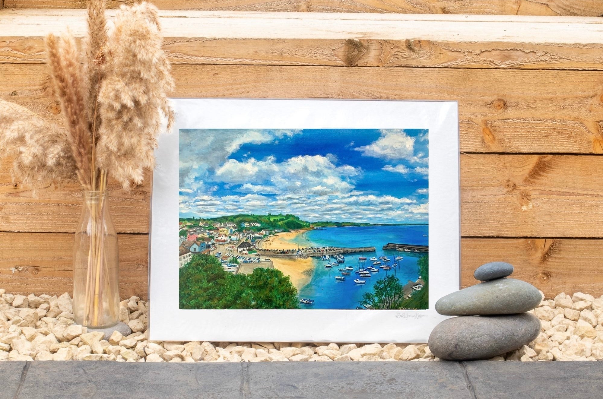 Sunny Saundersfoot – Rachel Rasmussen Art