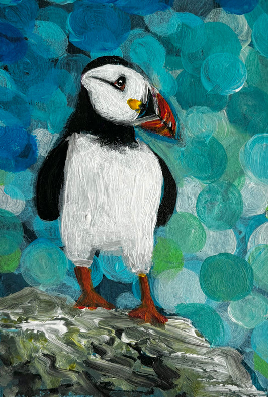 Pedro the Puffin, Adult Paint Along, Plough, Cardiff- 15th July 2026, 6.45pm