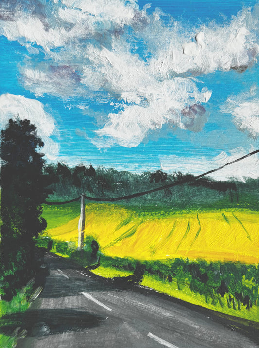 “Fields of Gold”, Adult Paint Along, Plough, Cardiff- 20th May 2026, 6.45pm