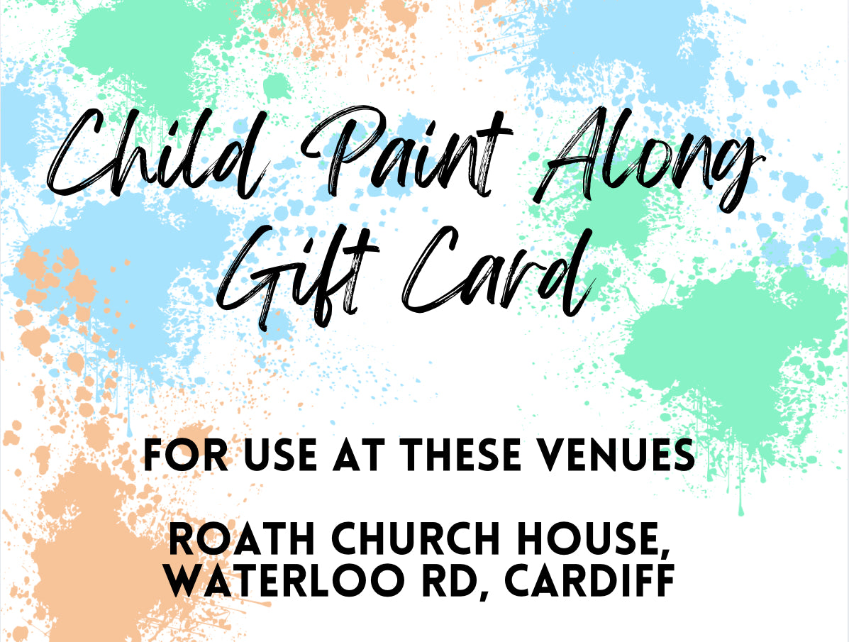 Paint Along Gift Card