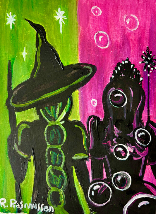 Wicked - Family Paint Along