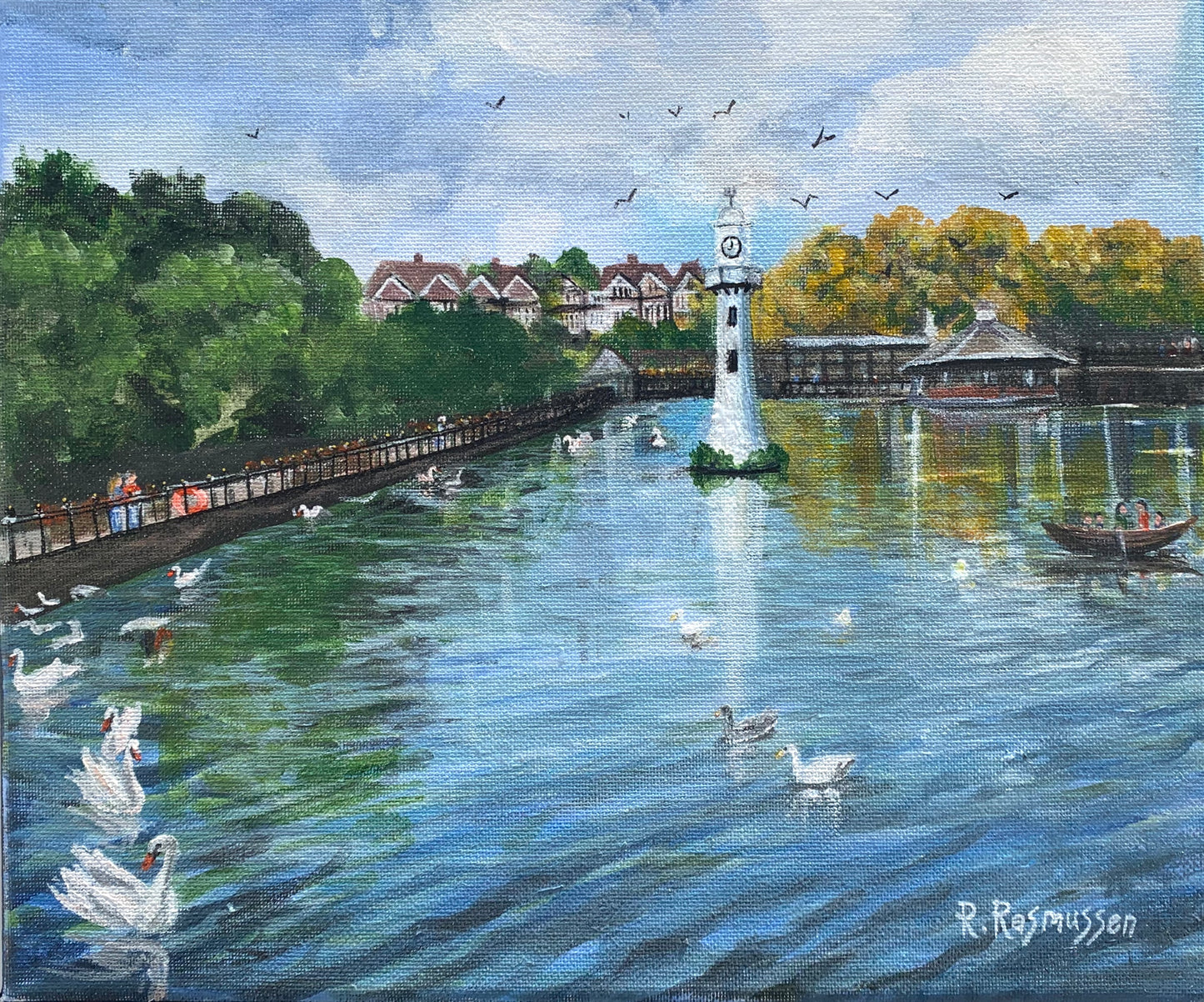 Roath Lake Swans