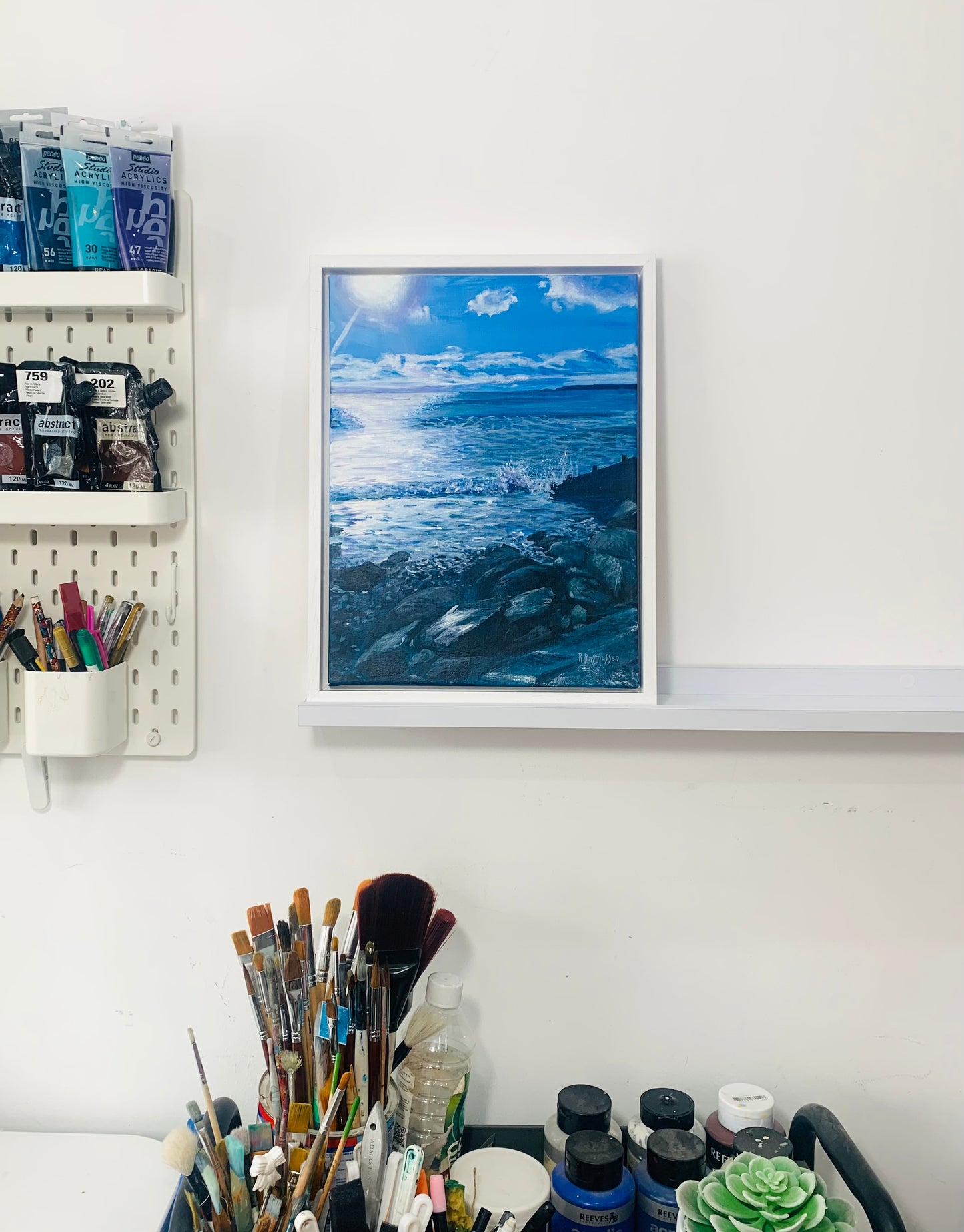 Amroth Sundown - Original Painting